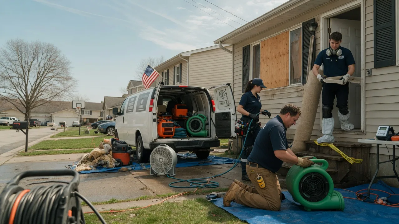 Water Damage Restoration in Sparks, NE near me